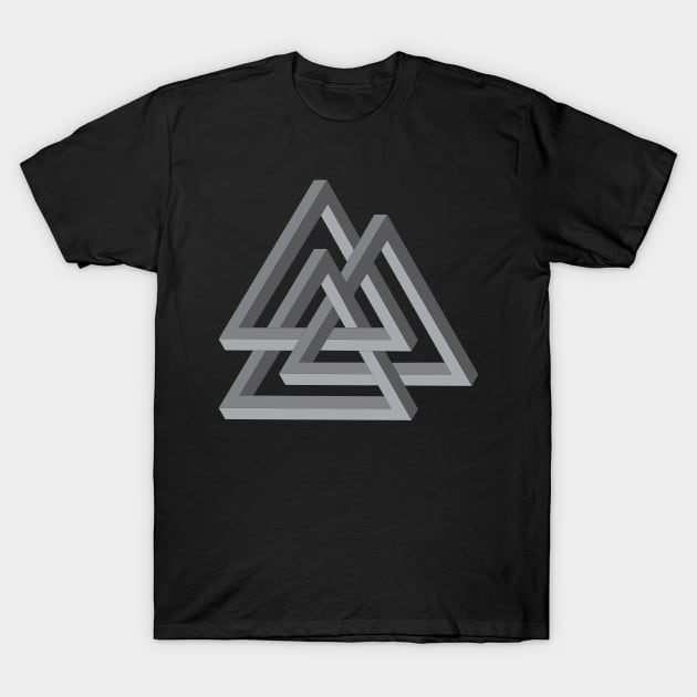 Impossible Triangles geometry T-Shirt by NerdHoard
